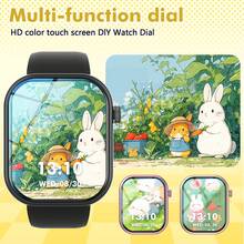 Reloj inteligente multifuncional para niños, con llamadas, juegos, música, recordatorios - todo en uno, llamadas inalámbricas y alerta de llamadas entrantes, modo de juego y fondo de pantalla personalizables, adecuado para adolescentes - Ver 6