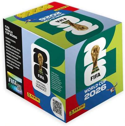 FIFA World Cup 2026 Colección Oficial - Colección Oficial de Cromos Panini(Caja de 50 Sobres),Entrega 48/72H