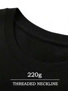 Camiseta Deportiva Divertida para Hombre con Estampado de "Salt And Sugar Trust" - Algodón Pesado de 200g, Corte Holgado, Transpirable, Manga Corta, Cuello Redondo, Estilo Casual y Deportivo, Ideal para el Verano - Ropa Deportiva con Diseño de Salero, Adecuada para Amantes de la Sal (Lavable a Máquina) FRUC - Negro - Ver 2
