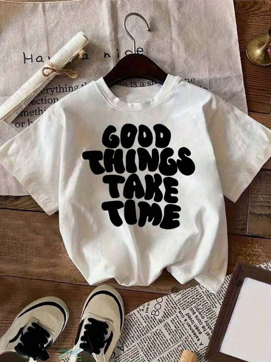 Women's T-Shirt - Round Neck With Diagonal Line Print, Spring-Summer Printed Top, Your Best Choice! Suitable For Spring, Summer And Autumn. - White - View 1