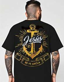 Camiseta estampada para hombre, camiseta de algodón de talla grande para hombre, camiseta cómoda, moderna y casual, adecuada para uso diario. KHIU - Blanco - Ver 3