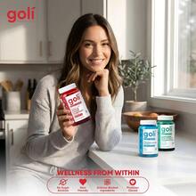 Goli Nutrition Goli Zero Sugar Trio - World's First 3-In-1 Pre, Post, Probiotic, Apple Cider Vinegar With Vitamin B12 And Probiotics, Ashwagandha & L-Theanine, Vitamin D Gummies, 90 Count (3-Bottle Set) - 60 cái (Gói 3 hộp) - Xem 11