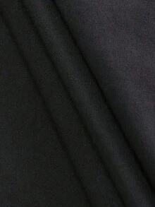 Fashion Printed T-Shirts For Women, Oversized Streetwear Tops, Comfortable And Stylish All-Match Summer Tees. 1 Piece  Geek T-Shirt, Casual Print, Comfortable And Versatile, Letter Pattern, 180g Pure Cotton, Printed T-Shirt 180g Cotton - 黑色 - 查看 4