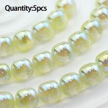 5pcs Multi-Color Baby's Breath Acrylic Beads With Holes, DIY Jewelry Making Supplies For Bracelet, Necklace, Handcraft Beading, Loose Beads Accessories - DIY Beads - View 7