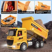 Kids Remote Control Construction Vehicles - Yellow - View 4