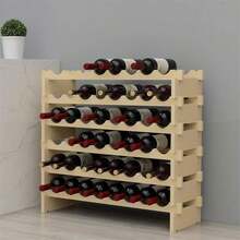 Portabottiglie e portabicchieri da vino - 100 bottiglie - Visualizzare 8