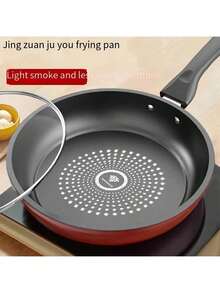 1pc Lightweight Smokeless Non-Stick Frying Pan, Small Pancake Steak Breakfast Skillet For Home Use, Compatible With Gas And Induction Cooktops, Non-Stick Kitchen Frying Pan And Stir-Fry Pan - View 6