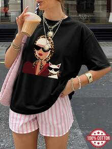 Women T-Shirts - White - View 6