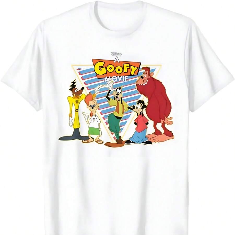 Camiseta de Disneys A Goofy Movie Crew de los años 90 - Blanco - Ver 1