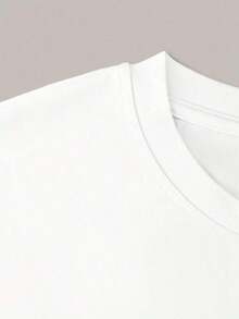 Camiseta de manga corta casual con estampado floral, versátil para el verano - Multicolor - Ver 3