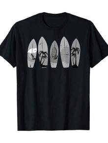 Camiseta unisex de manga corta, 2026VeranoNuevoCamisetaSurfTabla de surfVintageClásicoVintageSurfistaCamiseta-220Gramos-VintageCalleEstiloUnisexoSueltoCortoMangaTripulaciónCuelloCamisetaInformalVersátilCómodoTopplayerashombre, , , Dazymujer,romwehombres, bohochic,maestrasregalos,camisetaparaconjuntos de mujercon curvasparamu,y2k, - Negro - Ver 6