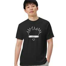Original White Hair Sorcerer T1EE Anime T-Shirt With Mystic Bandage Print220g Cla-Ssic Cotton T-Shirt - UniS-Ex - The Shirt You A-Lways NeededSuitable For All People, Whether WoM-En Or M-Enhigh-Quality Durable Fabric Suitable For All Seasons,Ft To The Touch But Built To LastBreathabletops WoM.En Fall OutfiT.S For WoM.En VaC.Ation OutfiT.S WoM.En Easter, St. Patrick's Day Costume - 黑色 - 查看 1