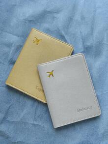 Takeoak Funda personalizada para pasaporte, impresión de nombre personalizable, letra personalizable, portapassaporte, billetera de viaje, elegante estuche para tarjeta de identificación, regalo de viaje único, regalo de cumpleaños, regalo de aniversario, regalo de Navidad, regalo de vacaciones, regalo para exteriores/senderismo/viajes/trekking/deportes/escalada, multiusos, gran capacidad, multifuncional, adecuado para exteriores/senderismo/viajes/trekking/deportes/escalada, negocios/transporte/trabajo/oficina, útiles escolares, regalo de regreso a la escuela, organizador de viaje, artículo esencial para vacaciones, etiqueta de equipaje personalizada - Unitalla - Ver 6