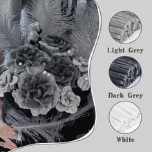 Bộ 500/300/100 que vệ sinh ống màu đen trắng, chất liệu nhung mềm mại cao cấp, thích hợp cho người mới bắt đầu làm các dự án thủ công DIY, que xoắn trang trí, lý tưởng làm quà tặng, trang trí nhà cửa, tiệc tùng, đám cưới, kỳ nghỉ hè. - Đen và trắng - Xem 4