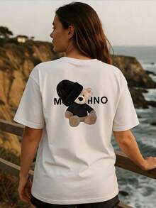 Women T-Shirts - White - View 3