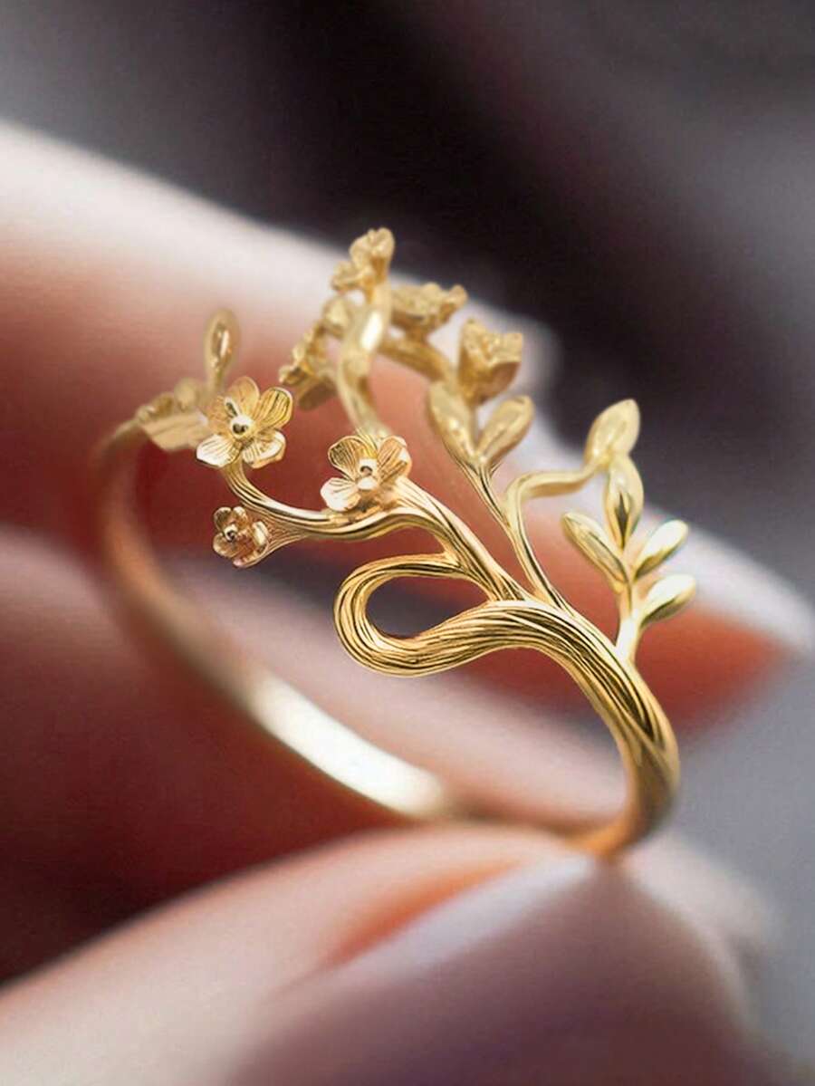 1枚精美戒指,专为女性设计,适合婚礼、订婚、周年纪念、情人节礼物 - 1# - 查看 1