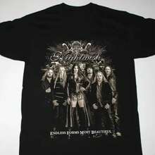 The Most Beautiful Black NightwishEndlessForms T-Shirt, Available In Sizes S To 5XL, The Perfect Christmas Gift. - 黑色 - 查看 2