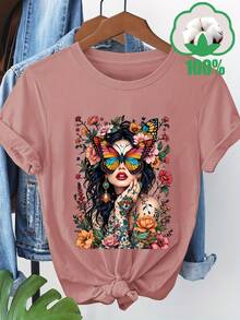 Women T-Shirts - White - View 6