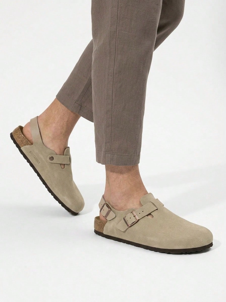 Birkenstock Tokio (Regular Fit) - Beige - View 1