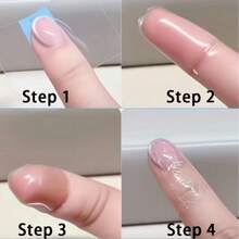 25pcs Transparent Fixation Stickers, Elastic Bandage, No Residue Transparent Adhesive Tape, Suitable For Outdoor Sports, Daily Care And Fixation Use - Multicolor - View 2