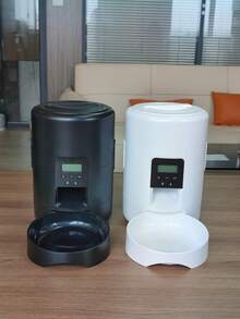 Automatic 2L Pet Feeder, Smart 67.63oz Automatic Cat Feeder - USB And Battery Powered, Programmable Pet Food Dispenser With Timer And Cat Voice Recording, Suitable For Cats And Dogs, Timed Feeder With Memory Function, Batteries Not Included - 2L - View 8