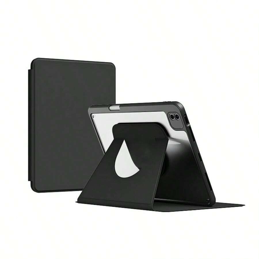 TIANYIMING Funda protectora transparente de TPU y acrílico, giratoria 360°, compatible con iPad A16 2025, Air 11/13, M2/M3 2024/2025, Pro 11/13, M4 2024, Air 5/Air 4 10.9 pulgadas 2022, 9.ª/8.ª/7.ª generación 10.2 pulgadas, 5.ª/6.ª generación 9.7 pulgadas, 10.ª generación 10.9 pulgadas 2021, Pro 11/12.9 pulgadas, Mini6/7, también compatible con iPad/GalaxyTab/LenovoTab/LenovoXiaoxin PAD/LenovoIdea Pad/MatePad/HonorPad/XiaomiPad/RedmiPad y otros modelos de tableta