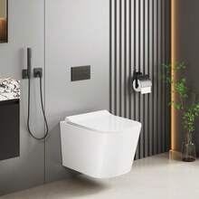 Toilettes - WC petit modèle D + revêtement intégral - Voir 7