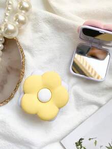 Soporte de teléfono con flor linda mate, soporte de espejo multifuncional, soporte extensible cómodo para ver videos, adecuado para todos los modelos de teléfono, regalo único para la novia, cumpleaños - Multicolor - Ver 7