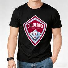 Colorado Rapids MLS League T-Shirt - 黑色 - 查看 2