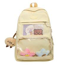 Backpacks - Yellow With Card Charm - View 12