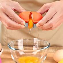 2/1pc Egg Yolk White Separator, Quick Filter Easy Clean Baking Tool, Multifunctional Practical Kitchen Gadget, Perfect Cooking Accessory, Holiday Birthday Wedding Easter Gift For Home Use,Kitchen Essential,Egg Separator,Egg Divider,Kitchen Prep Tool - Multicolor - View 3