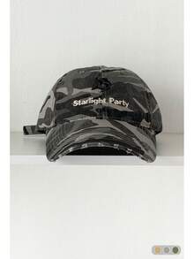 American Vintage Ripped Camouflage Embroidered Baseball Cap For Women, Wide Brim Soft Crown Street Cool Cargo Style Style Peaked Hat - Multicolor - View 12