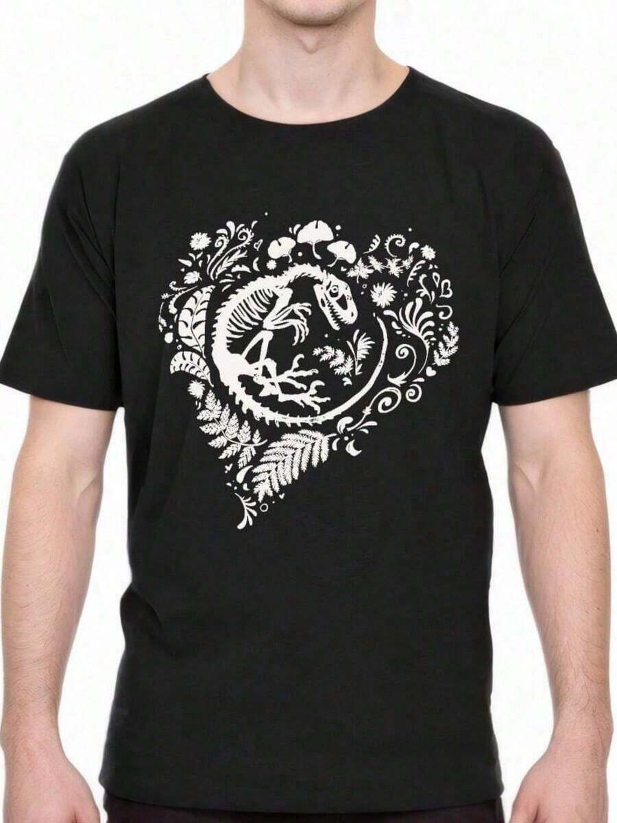 Camisetas Casuales Unisex Premium Bonitas 313 Detroit Urban Print Camiseta de Manga Corta de Algodón para Hombre 190gsm - Negro 5 - Ver 1