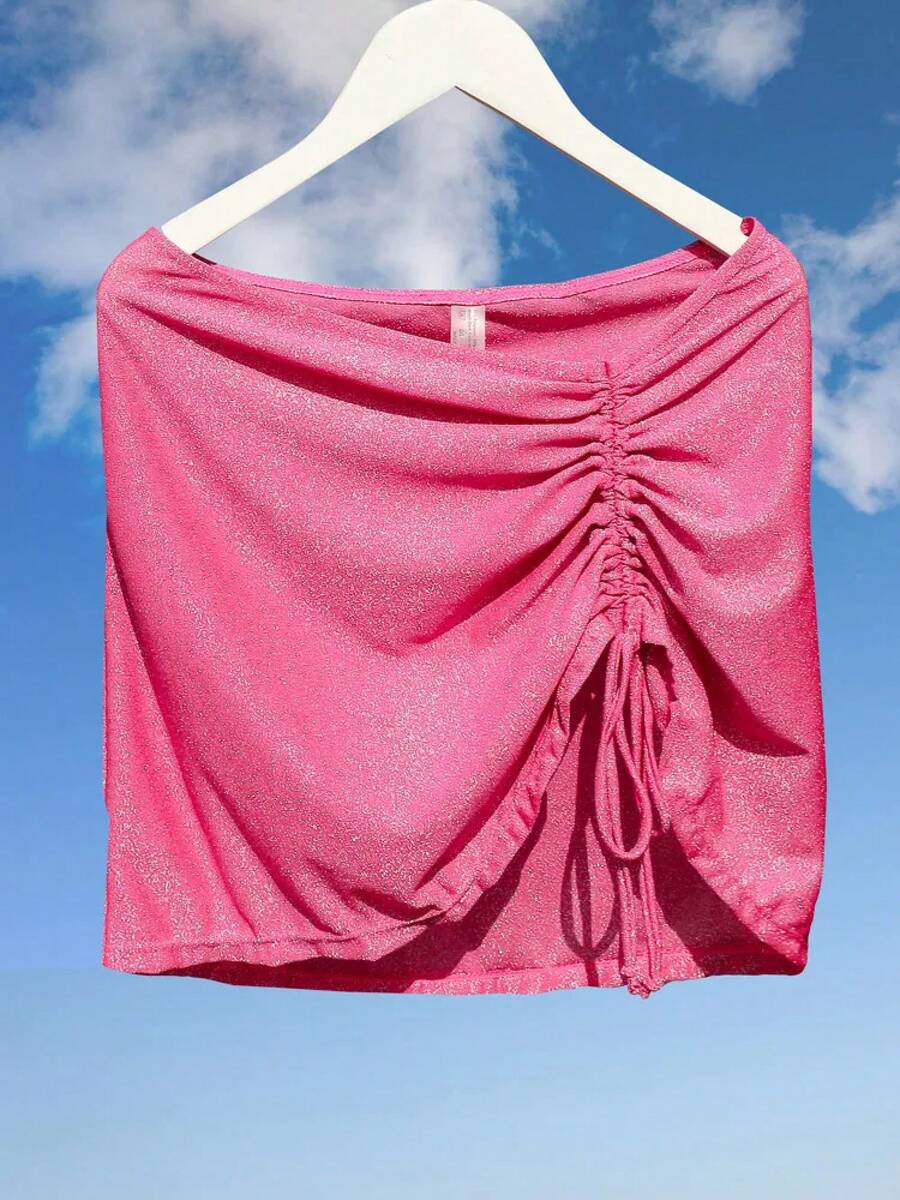 Miyouj-vestido brillante para mujer, ropa de playa Sexy, Color rosa, 2024 - PK1 - Ver 1