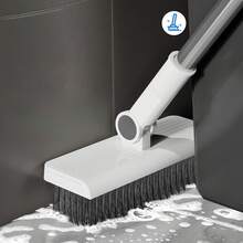 1 Set 3-In-1 Broom And Dustpan, Home Sweeping Brush Scraper Combo: Soft Bristle Broom, Dustpan And Brush Set - Non-Stick, Suitable For Home, Office, School, Dorm - Perfect Christmas Gift, Cleaning Brush - Triple - View 6