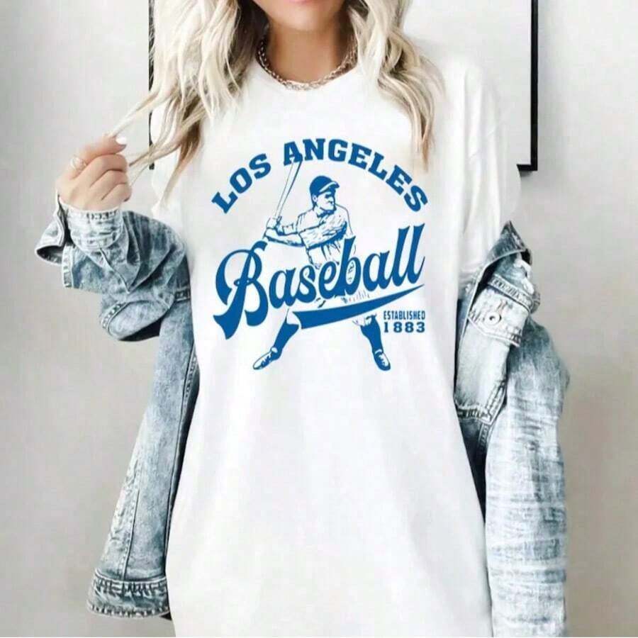 Camisetas Premium Casuales Unisex Lindas, Camiseta Unisex de Color Cómodo con Diseño Vintage de Béisbol de Nueva York Est. 1903, Camiseta para el Día del Partido de Béisbol de Nueva York, Camiseta Deportiva de NYC, Camiseta de Béisbol Americana - Blanco 2 - Ver 1