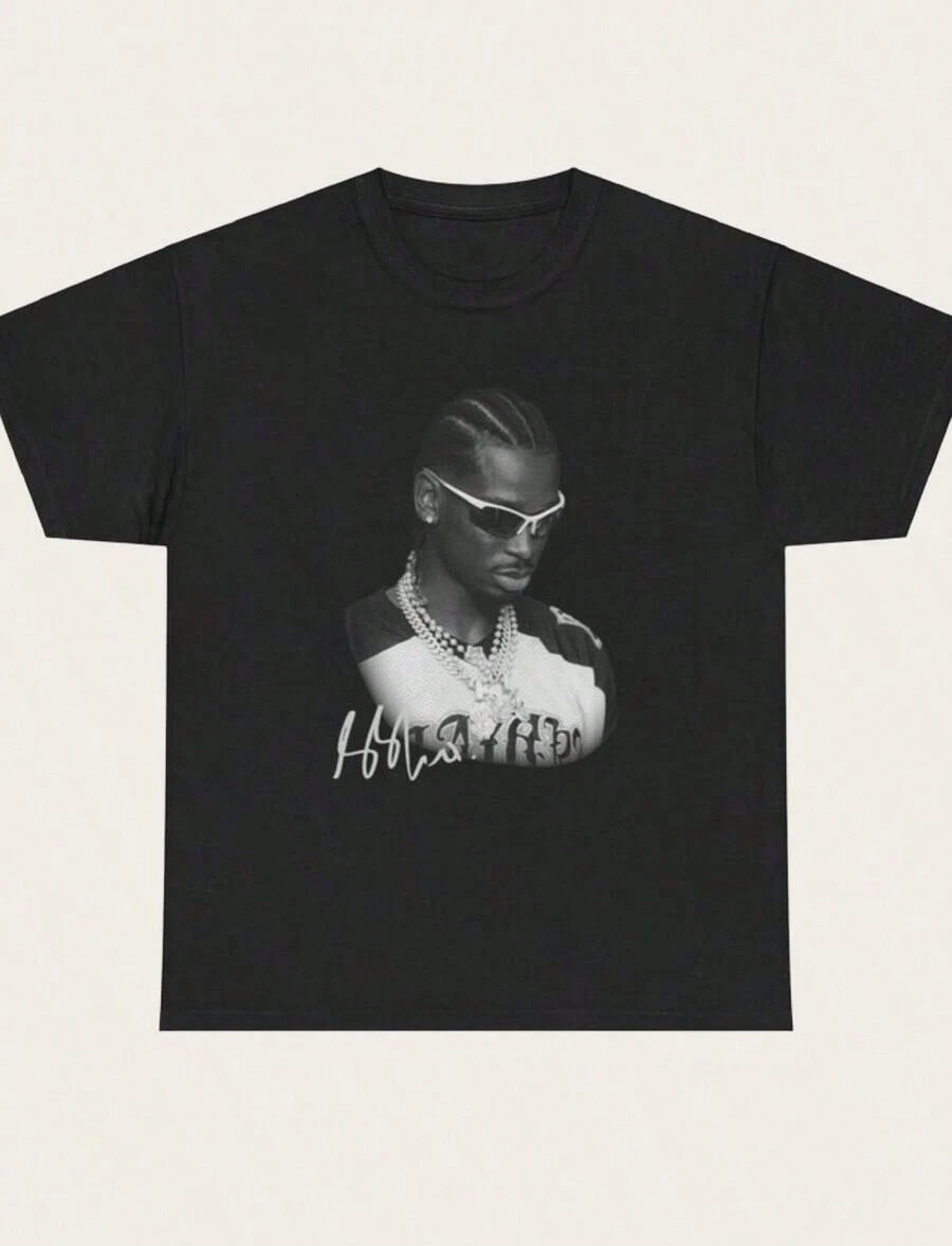 Premium Casual Unisex Cute SD Parents Day Of The Dead 2025 T-Shirts. Women's Short-Sleeved Black Cotton T-Shirt, Regular Fit, Round Neck With Slight Elasticity. - 黑色 4 - 查看 1