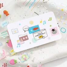 Libro de pegatinas lindo para diario, capturar momentos maravillosos de la vida, elementos decorativos básicos - 1 Set - Ver 10