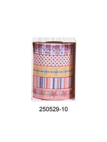 5 Rolls/Box Simple Style Washi Tape Set, Different Color To Choose From The Handbook Tape, Suitable For Scrapbook Decoration School Supplies Decorative, Handbook Gift For Friends - Sets - View 14