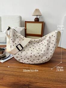 LECEY Unisex Sports Diagonal Shoulder Messenger Bag, 2026 Spring New Dumpling Crossbody Bag - Multicolor - View 9