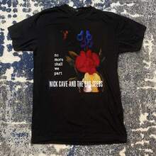 Nick Cave And The Bad Seeds "No More Flavors We're Party" T-Shirt, Sizes S-5XL - 黑色 - 查看 2