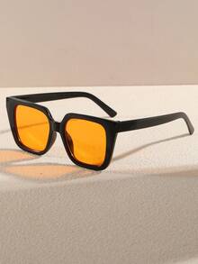 5pcs Fashionable Square Unisex Eyeglasses, Multiple Colors Available, Suitable For Daily Wear - Multicolor - View 5