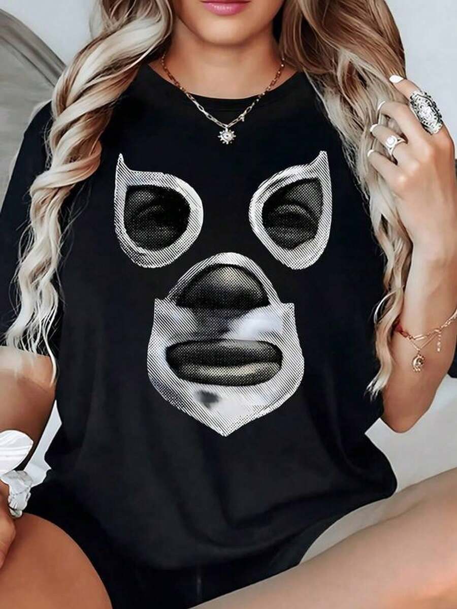 Motivo floral que representa la conexión armoniosa entre naturaleza y energía positiva con detalles artísticos llenos de vida camiseta de mujer 100% algodón 220g
