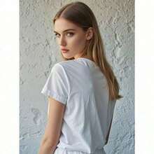 Camiseta Casual con Estampado Gráfico para Mujer, Camiseta con Estampado de Haití para Mujer, Camisetas Divertidas de Algodón Estilo Y2K Harajuku, Ropa Divertida para Mujer, Ropa de Moda Estética, Ropa para Mujer, 100% Algodón, Cuello Redondo Casual, Manga Corta, Perfecta para Primavera y Verano, 100% Algodón, Duradera - Blanco - Ver 2