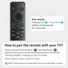BN59-01432A Voice Remote Control For 2019-2025 Crystal QLED OLED NEO UHD Smart TVs - Black - View 6