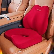 Ergonomic Car Interior Seat Cushion And Lumbar Support Set, High-Density Foam Filling For Softness And Elasticity, Increases Comfort And Visibility, Suitable For Sedans, SUVs And Trucks - A - View 19