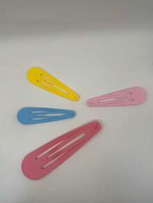 1 pieza Pasador de pelo de unicolor de dibujos animados extra grande, accesorio de pelo de diseño exagerado y creativo. Pasador de pelo multifuncional. Adecuado para uso diario, fiestas y cosplay. Sostiene eficazmente el cabello grueso y crea estilos de moda. Se puede usar como accesorio de moda. Adecuado para verano, vacaciones y viajes, estilo de pinza, festival, fiesta - Multicolor - Ver 8