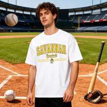 Camisetas de béisbol para hombre, camisetas de abanico para el día del juego, camisetas con gráficos de béisbol 2ZPJ - Blanco - Ver 3
