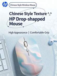 HP 惠普无线静音鼠标，符合人体工学的右手设计，2.4GHz稳定连接，适用于台式机和笔记本电脑 - 查看 1