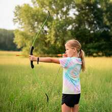 Aktive Archery Set, Kids' Target, Includes 3 Suction Cup Arrows, Foldable Stand, Scoreboard, Target Practice Game, Toy For 3-Year-Old Kids - A - View 3